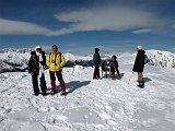 Salita con ciaspole al Rif. Magnolini (1612 m.) e al Monte Alto (1723 m.) dalla Malga alta di Pora il 7 marzo 09 - FOTOGALLERY